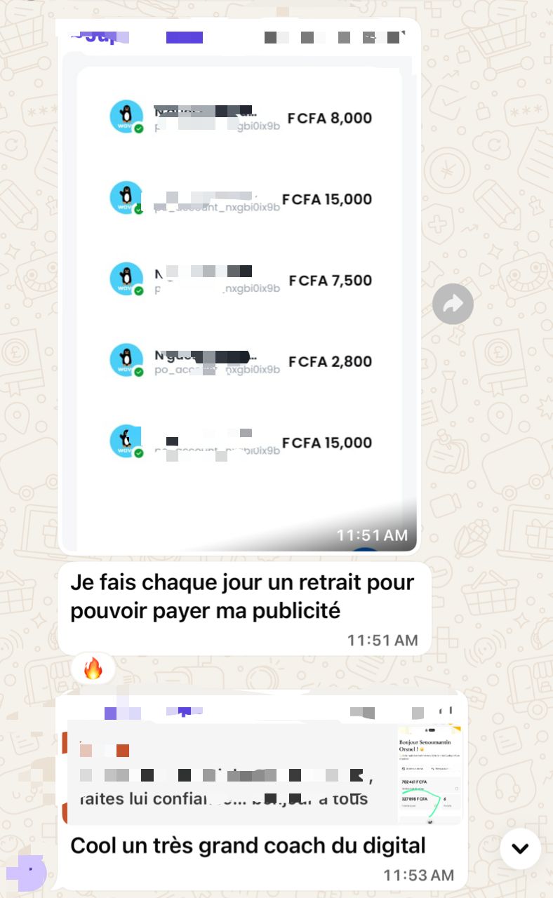 Preuve retraits Josias